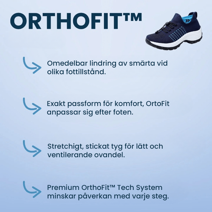 OrthoFit - Ultimat skon för Komfort och Smärtlindring