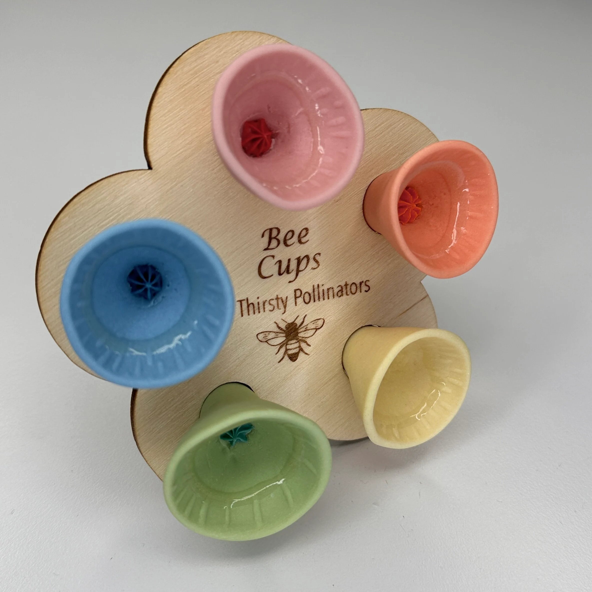 5-pack BeeCup - Vattenskål för Pollinatörer i Trädgården