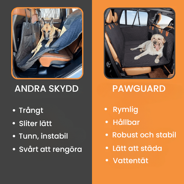 PawGuard - Ultimativt Säteskydd för Husdjur