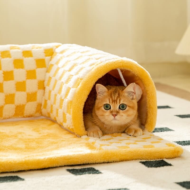 CozyTunnel - Lek & sovplats för din katt