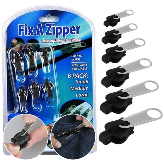 Fix A Zipper Blixtlås (6 st)