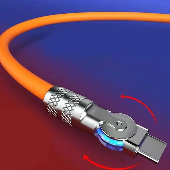 Enhanced Data Cable with Rotating Angle Feature | Optimize Connectivity