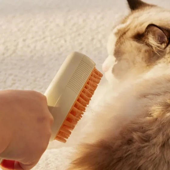 Spray-massagekam mot fällning för husdjur