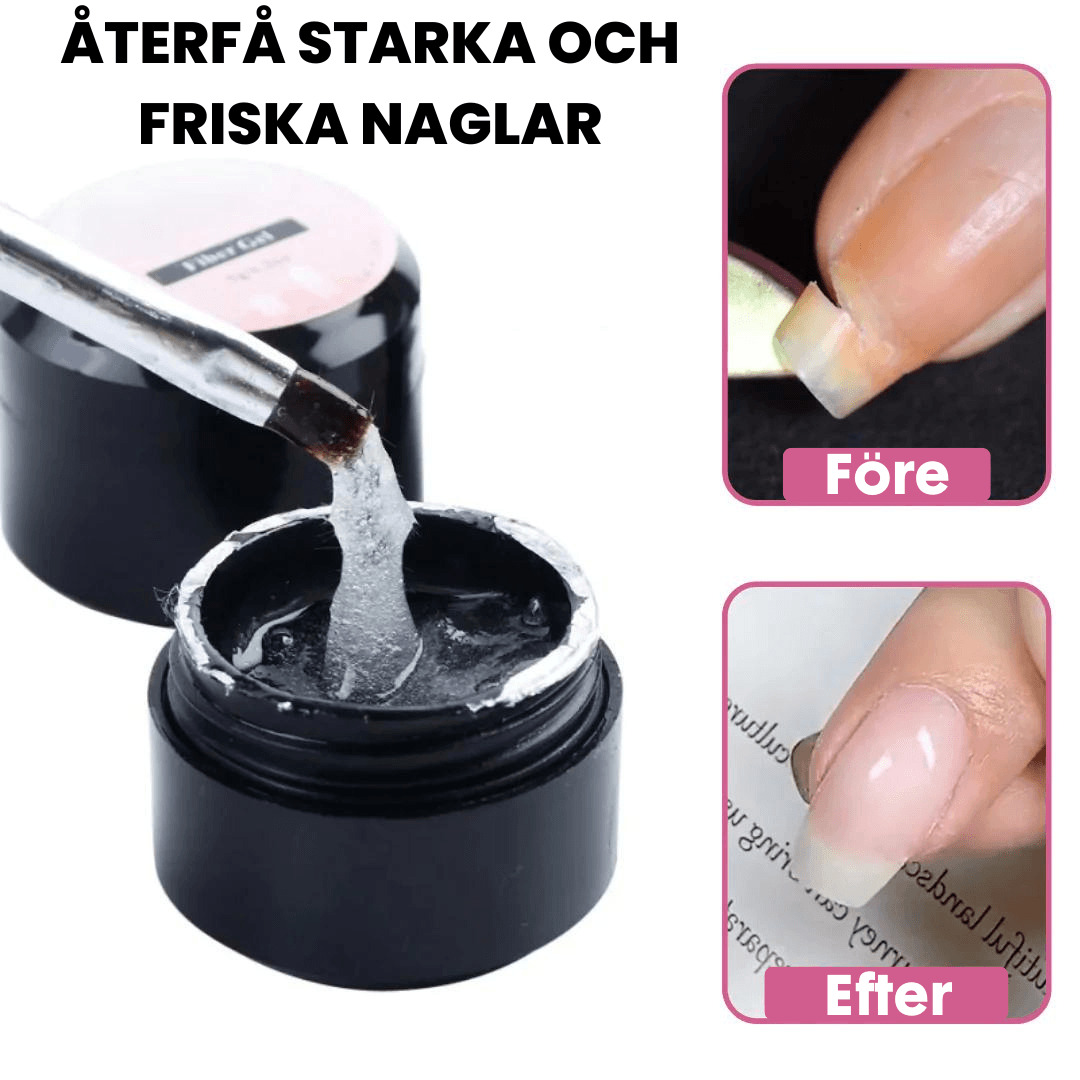 NailGel - Reparerar och skyddar skadade naglar (2 FÖR 1)